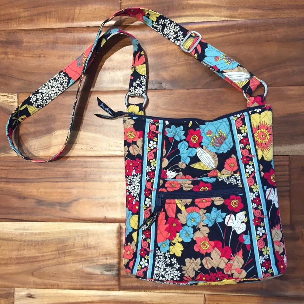 Vera Bradley Hipster Crossbody Bag in Happy Snails
